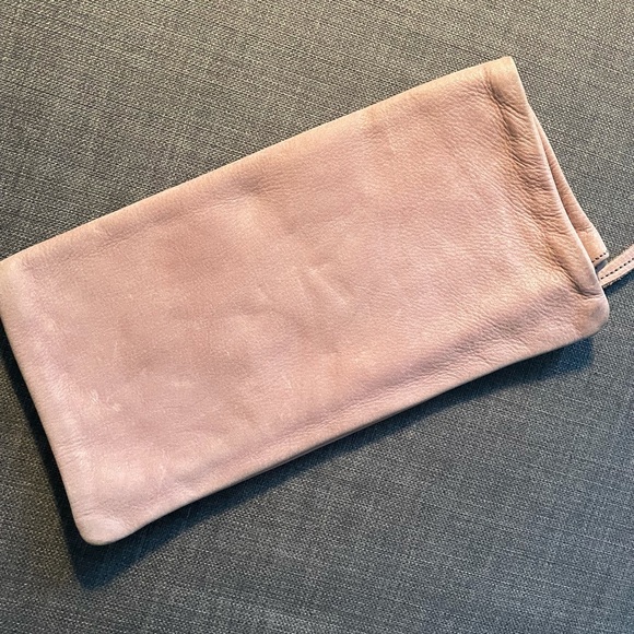 Clare V foldover suede clutch - Picture 3 of 6